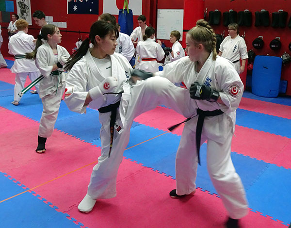 Sempai April and Sempai Kato