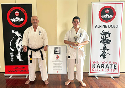 Alpine Dojo Spirit Awards